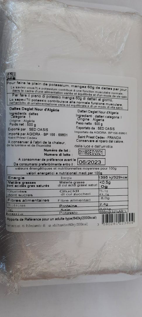 Visuel N°1 du produit rappelé