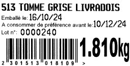 Visuel N°1 du produit rappelé