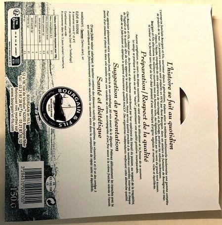 Visuel N°2 du produit rappelé : Saumon Ecossais