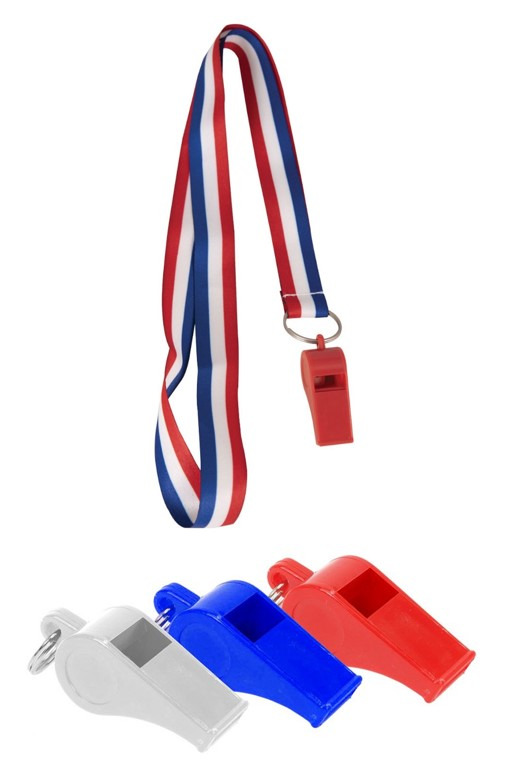 Visuel N°2 du produit rappelé : 25999 - SET DE TROIS SIFFLETS SUPPORTER FRANCE