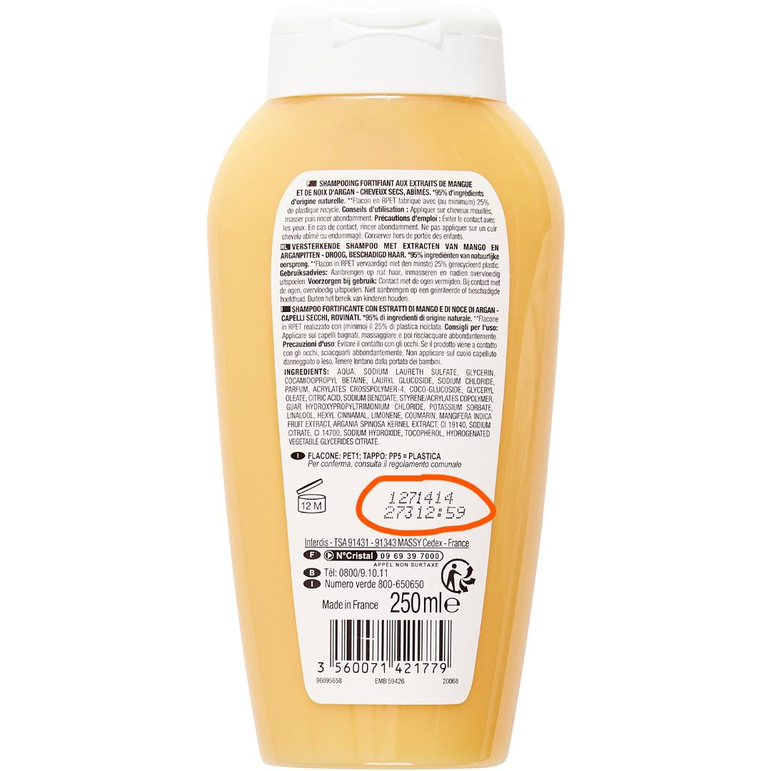 Visuel N°1 du produit rappelé