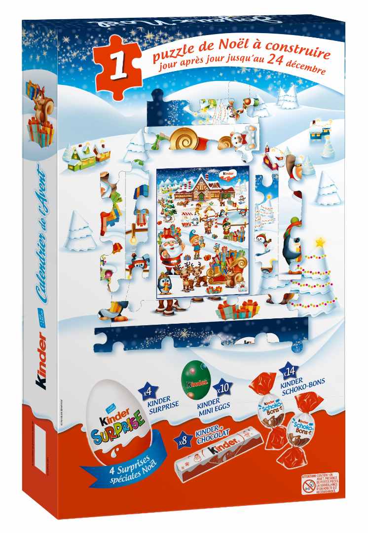 Visuel N°4 du produit rappelé : Assortiments de différents produits Kinder