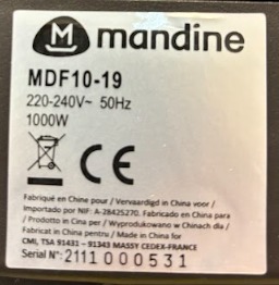 Visuel N°1 du produit rappelé