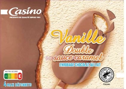 Visuel N°3 du produit rappelé : Maxi bâtonnets x4 – CASINO