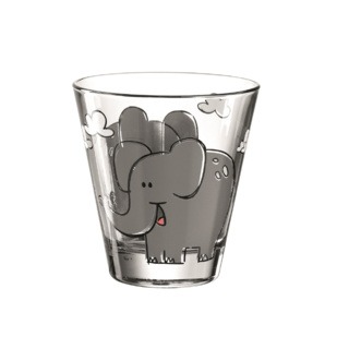 Visuel N°3 du produit rappelé : Verres Bambini motifs lion et éléphant