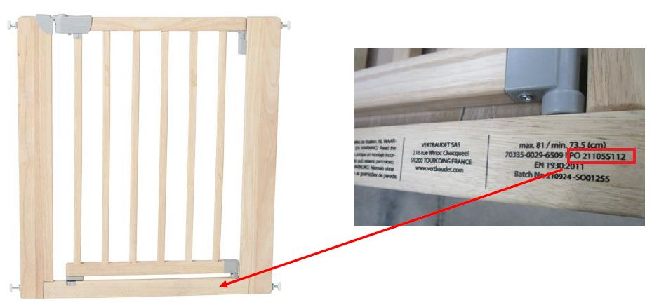 Visuel N°1 du produit rappelé