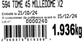 Visuel N°1 du produit rappelé