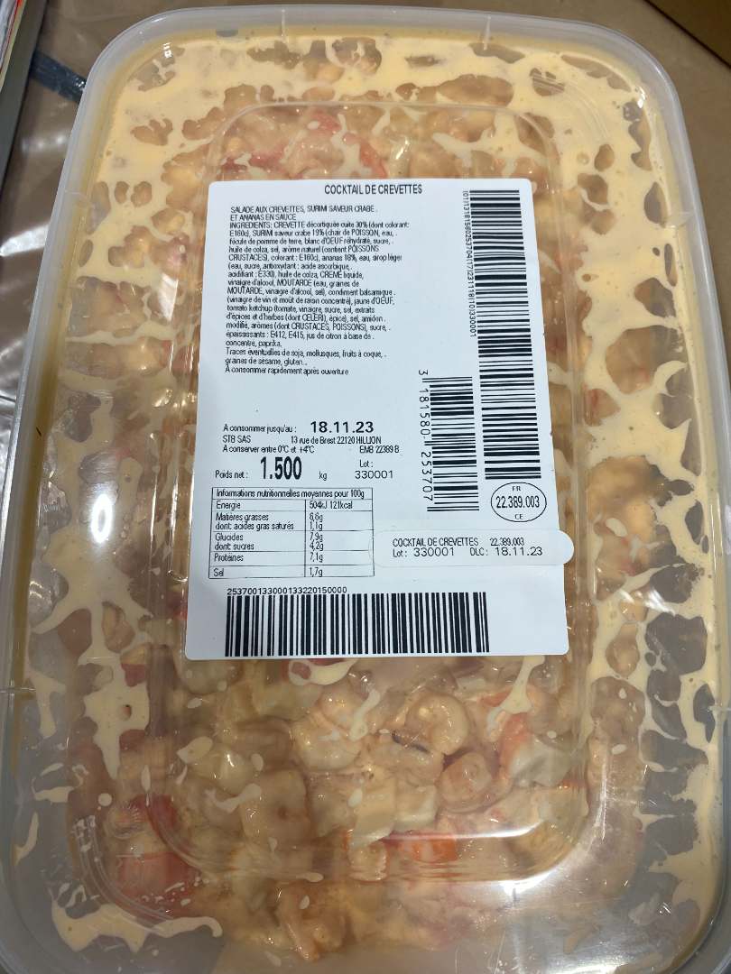 Visuel N°1 du produit rappelé