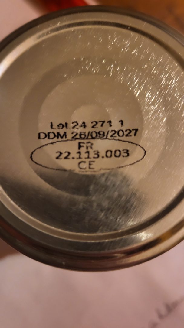 Visuel N°1 du produit rappelé