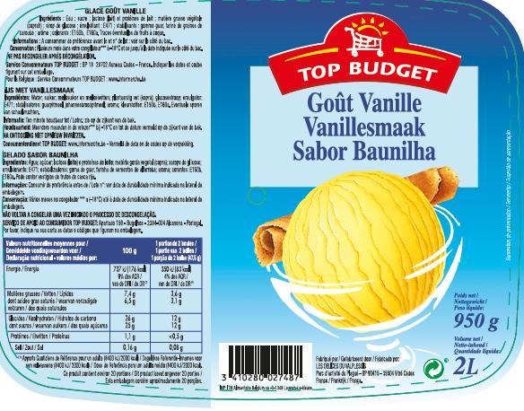 Visuel N°1 du produit rappelé