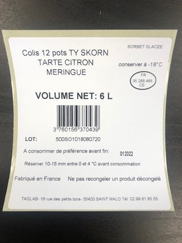 Visuel N°1 du produit rappelé