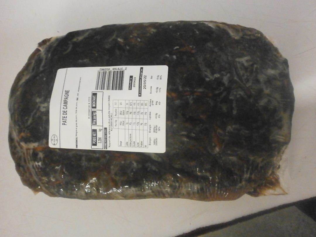 Visuel N°1 du produit rappelé