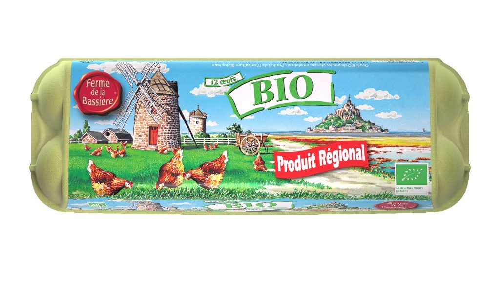 Visuel N°2 du produit rappelé : Oeufs Biologiques