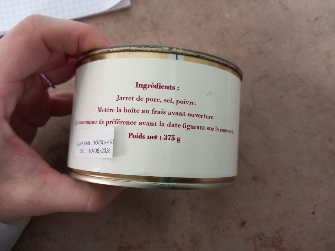 Visuel N°1 du produit rappelé