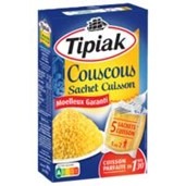 Visuel N°3 du produit rappelé : Céréales à l'asiatique 1kg - COUSCOUS PARFUME Epices Douces 500G - Couscous sachet cuisson 500G - TENDRES PERLES  350G TIPIAK