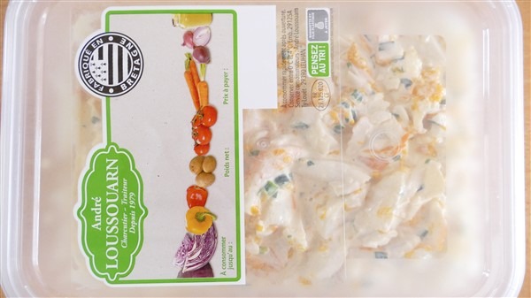 Visuel N°3 du produit rappelé : SALADE ACAPULCO (Surimi, ananas, mandarines, crevettes)