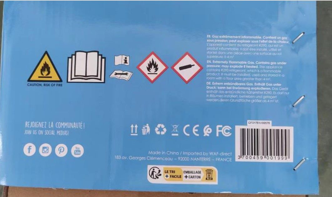 Visuel N°1 du produit rappelé