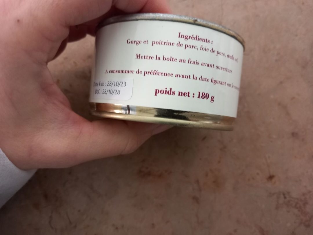 Visuel N°1 du produit rappelé