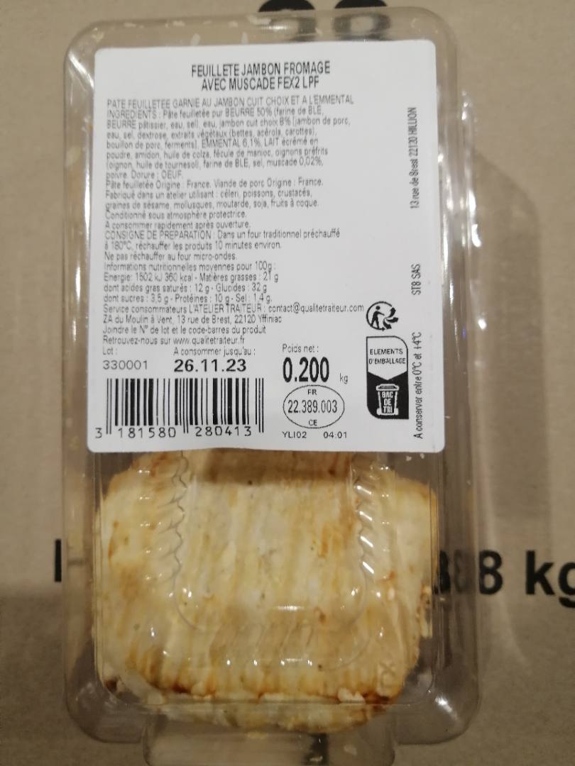 Visuel N°1 du produit rappelé