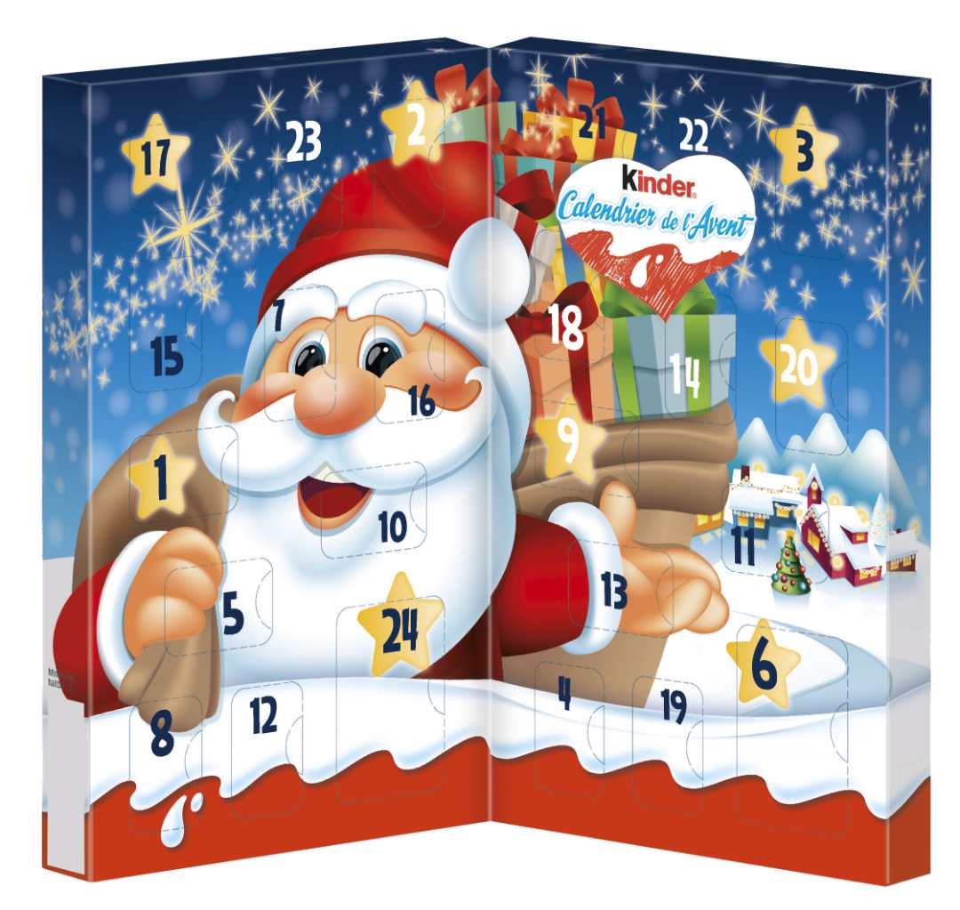 Visuel N°2 du produit rappelé : Assortiments de différents produits Kinder