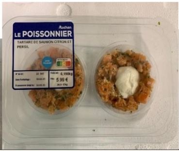 Visuel N°2 du produit rappelé