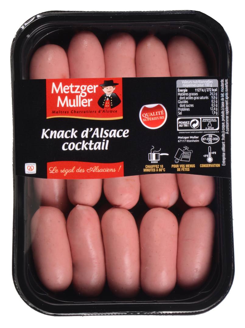 Visuel N°2 du produit rappelé : Knack d'Alsace Cocktail