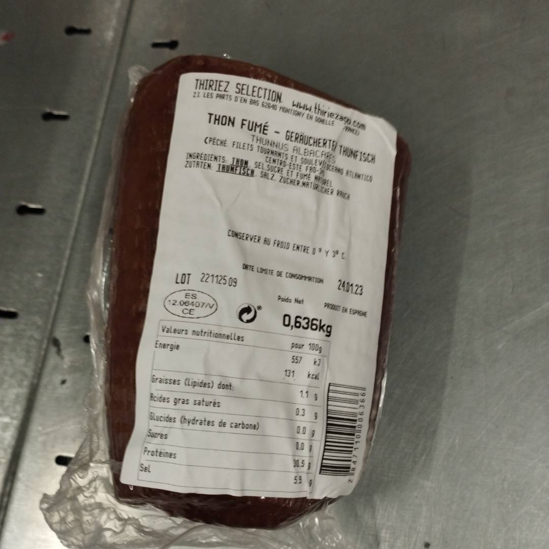 Visuel N°2 du produit rappelé