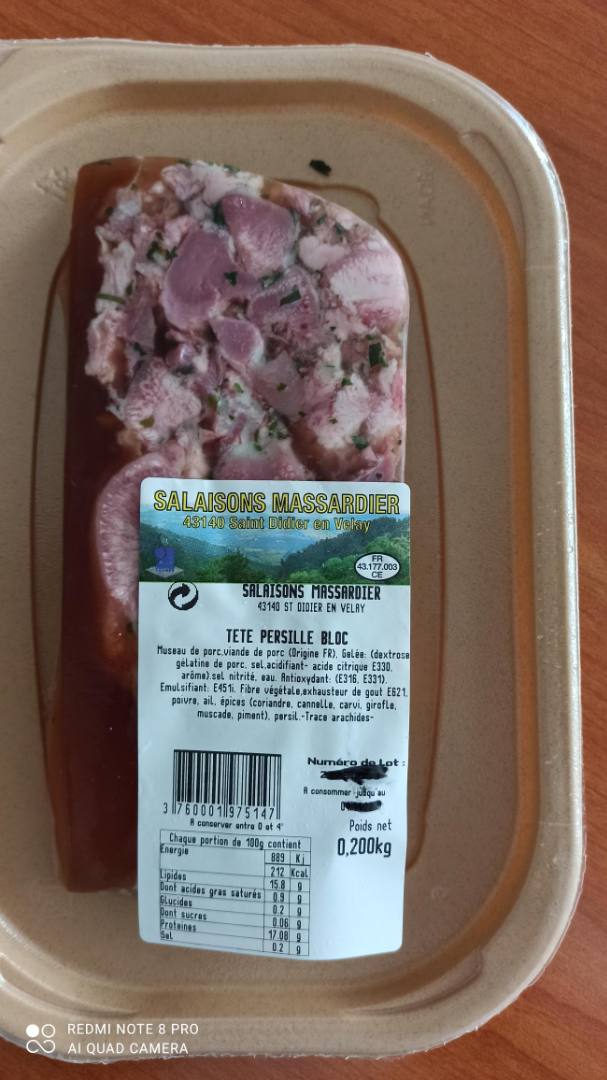 Visuel N°1 du produit rappelé