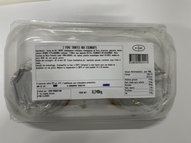 Visuel N°1 du produit rappelé