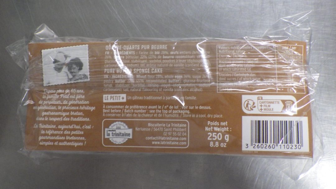 Visuel N°4 du produit rappelé