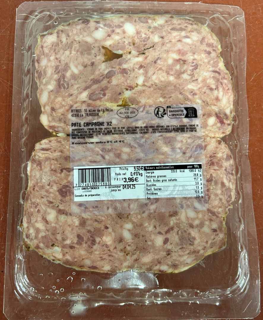 Visuel N°2 du produit rappelé