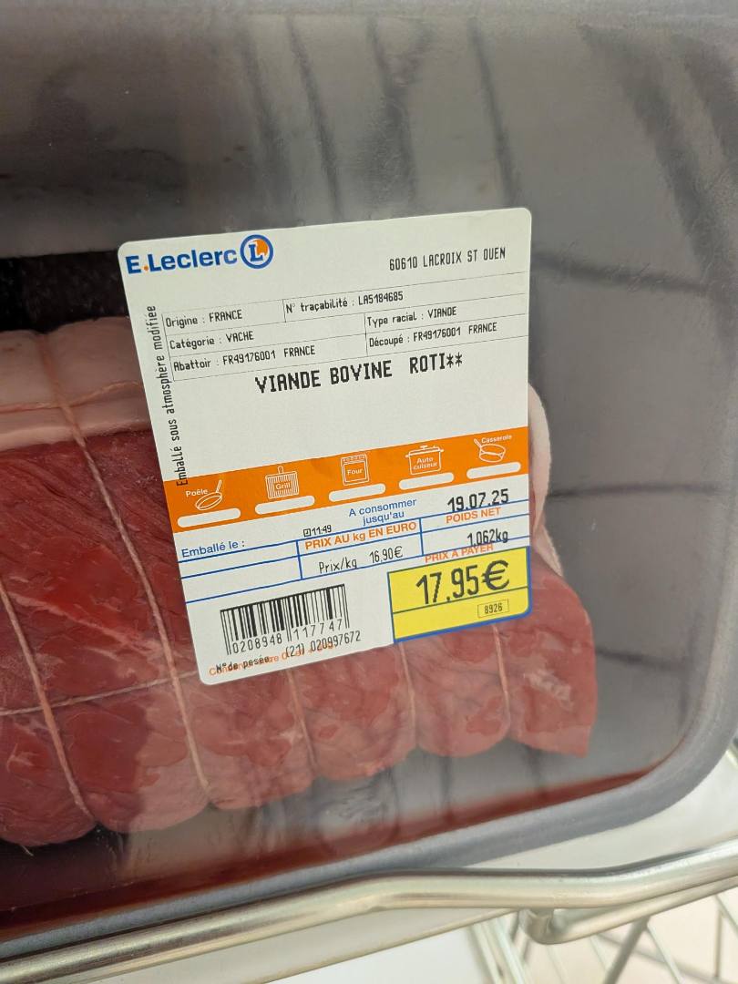 Visuel N°1 du produit rappelé