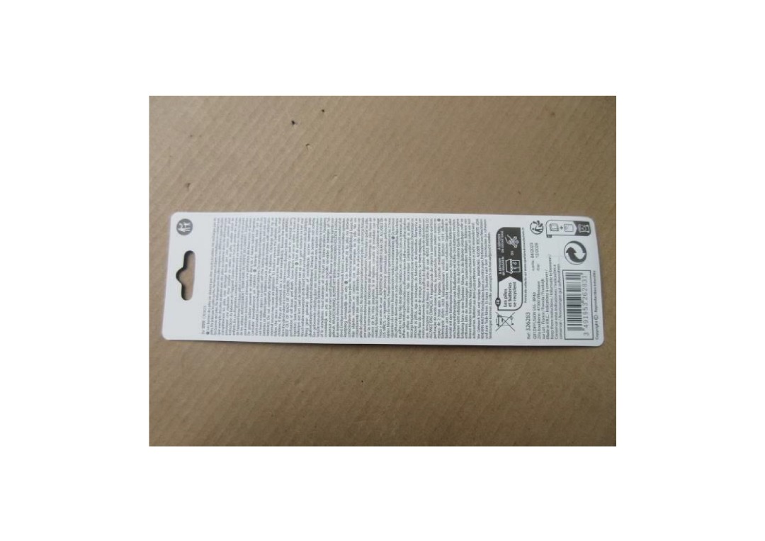 Visuel N°2 du produit rappelé : 326283 PILE BOUTON CR2025 X5 LITHIUM 