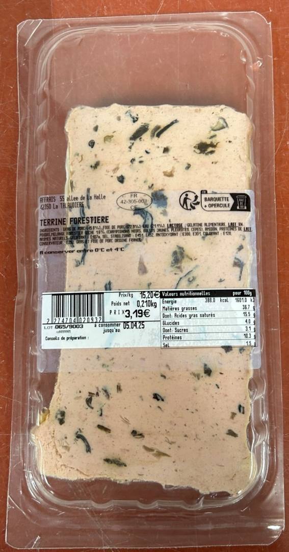 Visuel N°1 du produit rappelé