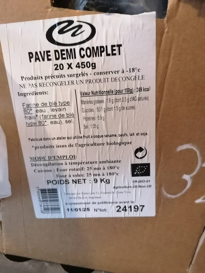 Visuel N°2 du produit rappelé