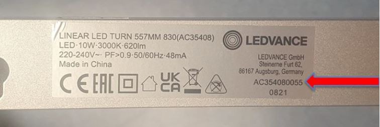 Visuel N°2 du produit rappelé