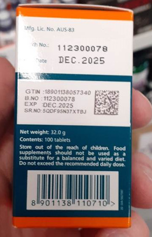 Visuel N°1 du produit rappelé