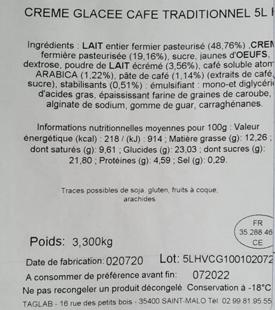 Visuel N°4 du produit rappelé