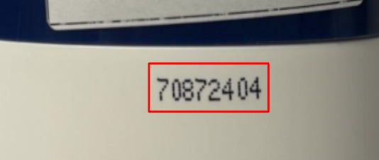 Visuel N°1 du produit rappelé