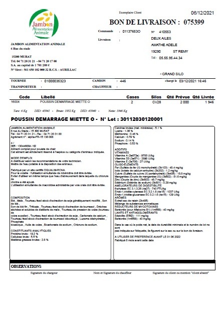 Visuel N°1 du produit rappelé