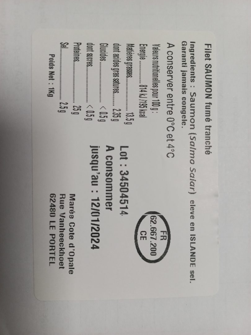 Visuel N°1 du produit rappelé