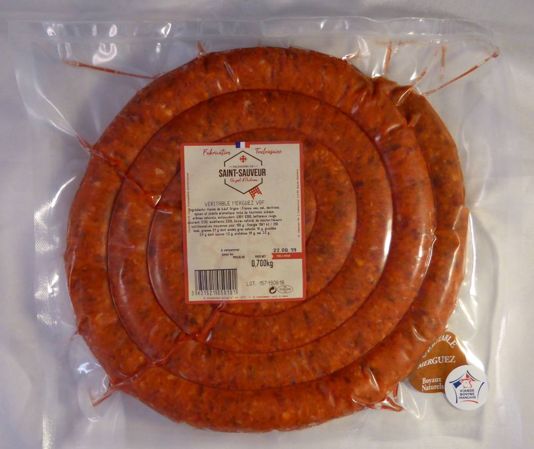 Visuel N°3 du produit rappelé : Merguez