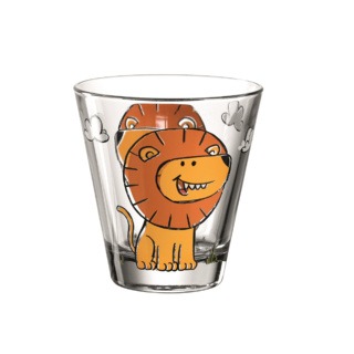 Visuel N°2 du produit rappelé : Verres Bambini motifs lion et éléphant