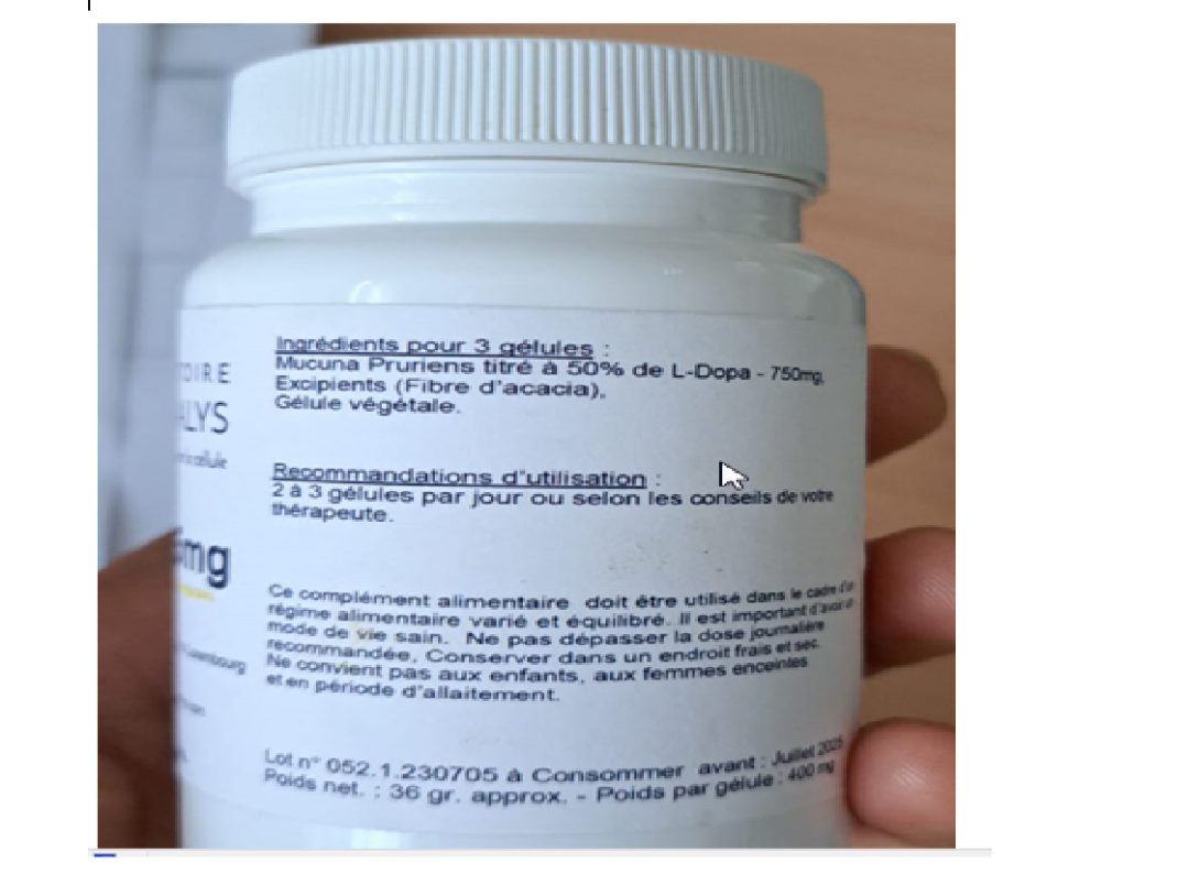 Visuel N°1 du produit rappelé