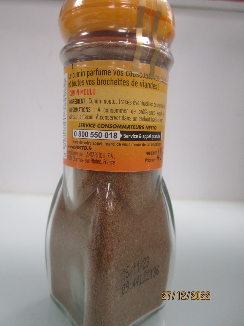 Visuel N°1 du produit rappelé