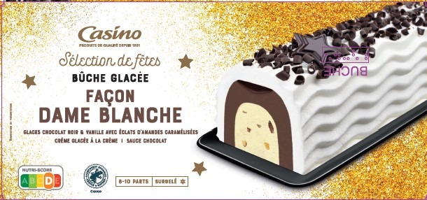 Visuel N°2 du produit rappelé : Bûches glacées 1L 