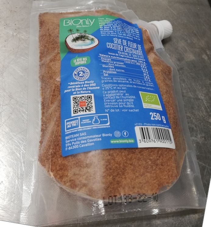 Visuel N°1 du produit rappelé