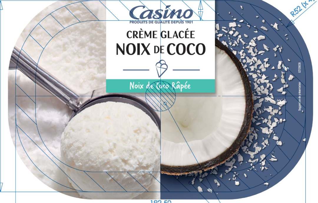 Visuel N°3 du produit rappelé : Bacs glacés 1L (Café, Pistache, Noix de coco, Menthe Chocolat et Vanille)