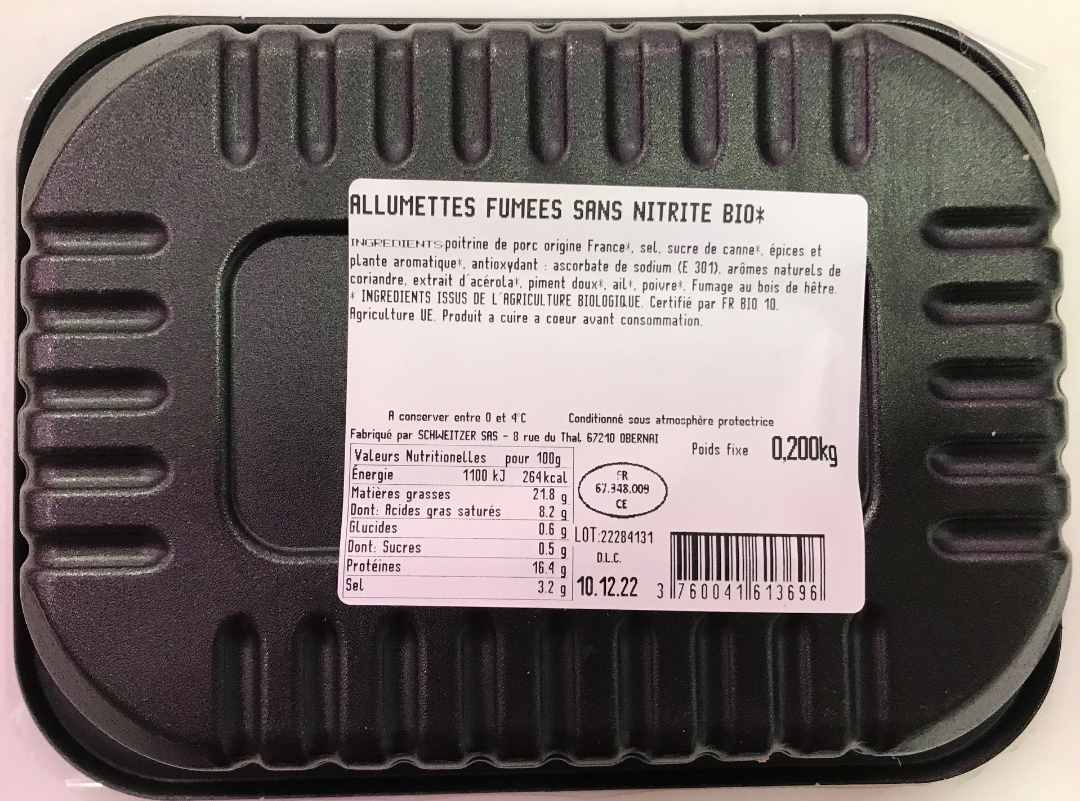 Visuel N°2 du produit rappelé