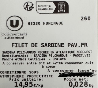 Visuel N°1 du produit rappelé